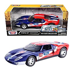 Motormax 1:24 Ford GT Concept GT Racing Metal Model Araba - Motor Max