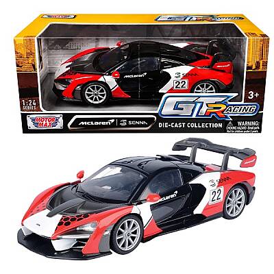 Motormax 1:24 GT Racing McLaren Senna Metal Model Araba - 1