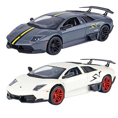 Motormax 1:24 Lamborghini Murcielago LP670-4 SV Metal Model Araba - 1