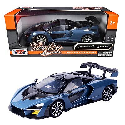 Motormax 1:24 McLaren Senna Metal Model Araba - 2