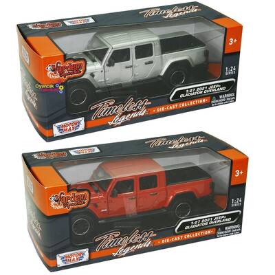 Motormax Model Arabax 1:24 Model Araba 2021 Jeep Gladiator Overland (Hard Top) - 2