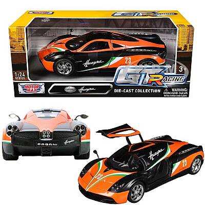 Motormax 1:24 Pagani Huayra GT Racing Metal Model Araba - 1