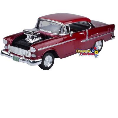 Motormax Model Araba 1:18 1955 Chevy Bel Air Coupe - 3