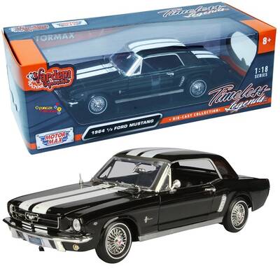 Motormax Model Araba 1:18 1964 1/2 Ford Mustang Hardtop - 1
