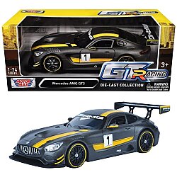 Motormax GT Racing 1:24 Mercedes-AMG GT3 Metal Model Araba - Motor Max