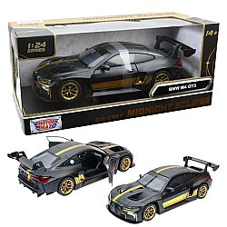 Motormax Midnight Eclipse 1:24 BMW M4 GT3 Metal Model Araba - Motor Max