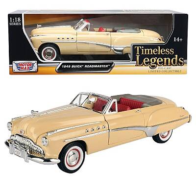 Motormax Model Araba 1:18 1949 Buick Roadmaster - 2