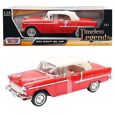 Motormax Model Araba 1:18 1955 Chevy Bel Air - 2