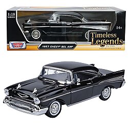 Motormax Model Araba 1:18 1957 Chevy Bel Air Diecast - Motor Max