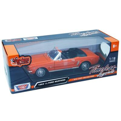 Motormax Model Araba 1:18 1964 1/2 Ford Mustang - 3