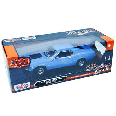 Motormax Model Araba 1:18 1970 Ford Mustang Boss 429 - 2