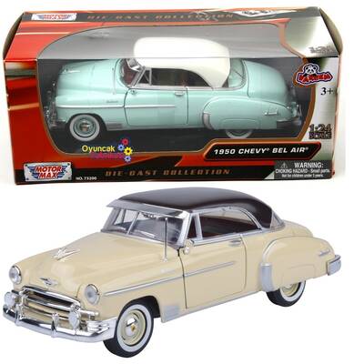 Motormax Model Araba 1:24 1950 Chevy Bel Air - 1