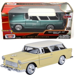 Motormax Model Araba 1:24 1955 Chevy Bel Air Nomad - 2