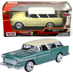 Motormax Model Araba 1:24 1955 Chevy Bel Air Nomad - 3