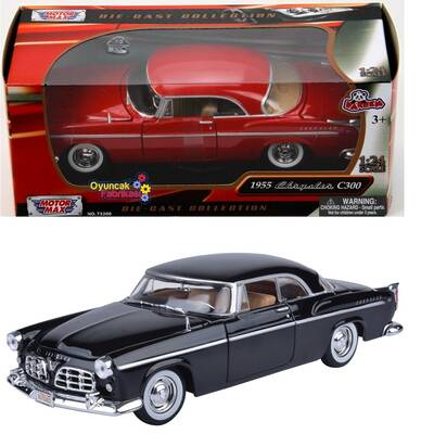 Motormax Model Araba 1:24 1955 Chrysler C300 - 2