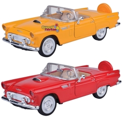 Motormax Model Araba 1:24 1956 Ford Thunderbird (Convertible) - 2