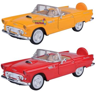 Motormax Model Araba 1:24 1956 Ford Thunderbird (Convertible) - 2