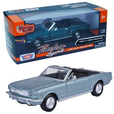 Motormax Model Araba 1:24 1964 1/2 Ford Mustang Open - 1