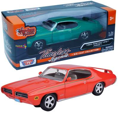 Motormax Model Araba 1:24 1969 Pontiac Gto Judge - 1