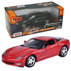 Motormax Model Araba 1:24 2005 Corvette C6 - Motor Max