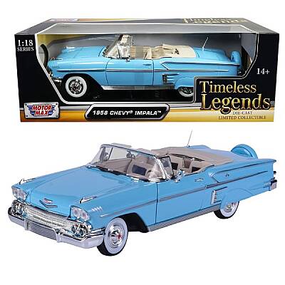 Motormax Model Araba 1:18 Chevrolet İmpala 1958 - 1