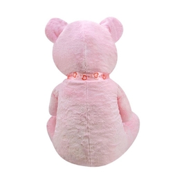Oturan Büyük Boy Peluş Ayı 100 Cm 40 Cm Yavru Hediyeli - 5