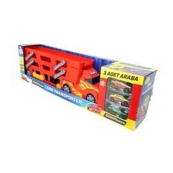 Oyuncak 3 Katlı Transporter Tır 45 Cm-37 Araç Kapasiteli - 2