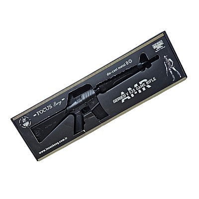 Oyuncak 66 cm Çocuk Metal Tüfek Kapsüllü - 4