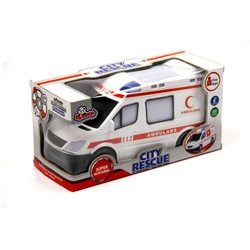 Oyuncak Ambulans Münibüs Sesli Işıklı - 1