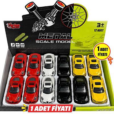 Oyuncak Araba 1:36 Çek Bırak Metal Araba - 1