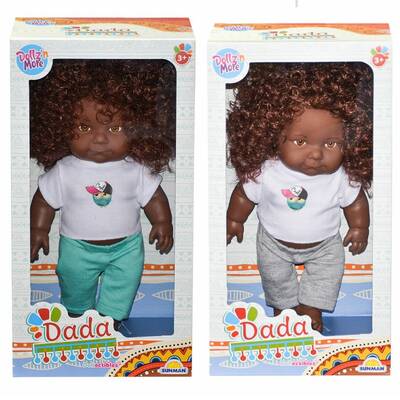 Esmer Dada Et Bebek Saçlı 35 cm - 1