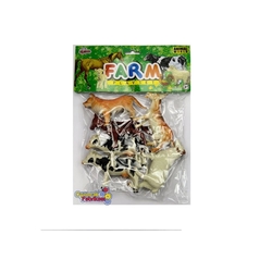 Oyuncak Hayvan Seti Karışık 24 Adet 13 Cm - 4