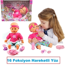 Oyuncak İnteraktif Mila Bebek Yüzü Hareketli Nefes Efektli 16 Foksiyonlu KARGO ÜCRETSİZ - Vardem Oyuncak