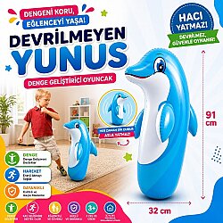 Oyuncak İntex Şişme Hacı Yatmaz Yunus Balığı - İntex