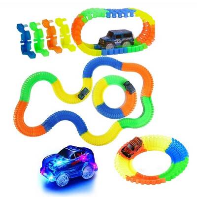 Oyuncak Magic Tracks Yol Oyun Seti Yarış Pisti 384 Parça 480 Cm - 2
