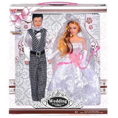 Oyuncak Manken Gelin Damat Bebek - 1