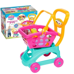Oyuncak Market Arabası Sepetli Candy Model - DEDE