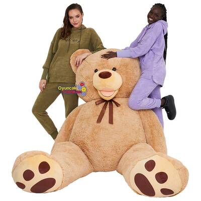 Oyuncak Peluş Ayı 2.5 Metre Devasal Mega Büyük Boy Kocaman Peluş Ayıcık 250 cm - 3