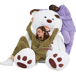 Oyuncak Peluş Ayı 2.5 Metre Devasal Mega Büyük Boy Kocaman Peluş Ayıcık 250 cm - 5