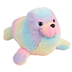 Oyuncak Peluş Fok Balığı 60 cm Renkli - Halley Oyuncak