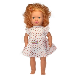 Oyuncak Saçlı Et bebek Eda Türkçe Sesli Büyük Boy 60 cm - 3