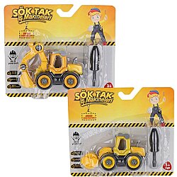 Oyuncak Sök Tak İnşaat Araçları Seti 4' lü Set - ZEON