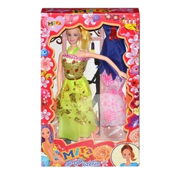 Oyuncak Trend Mira Manken Bebek Yedek Kıyafetli 28 Cm - 2