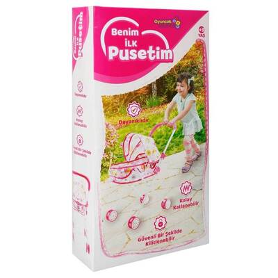 Oyuncak Yataklı Puset Bebek Arabası Metal - 3