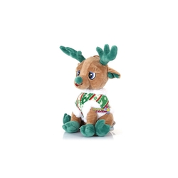 Peluş Oyuncak Geyik Kıyafetli 25 Cm - 3