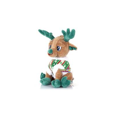 Peluş Oyuncak Geyik Kıyafetli 25 Cm - 3
