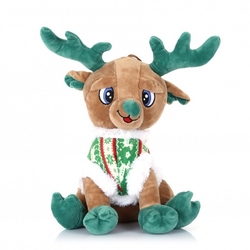 Peluş Oyuncak Geyik Kıyafetli 25 Cm - Selay