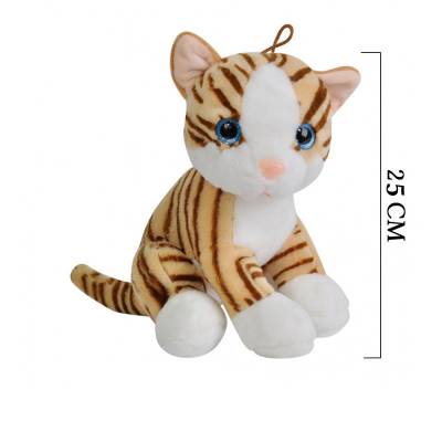 Peluş Oyuncak Kedi Sesli 25 Cm - 2