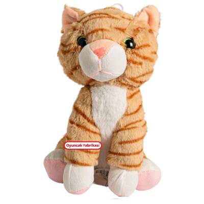 Peluş Oyuncak Tekir Kedi 25 Cm - 3