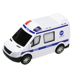 Pilli Işıklı Sesli Hareketli Oyuncak Polis Arabası - 2